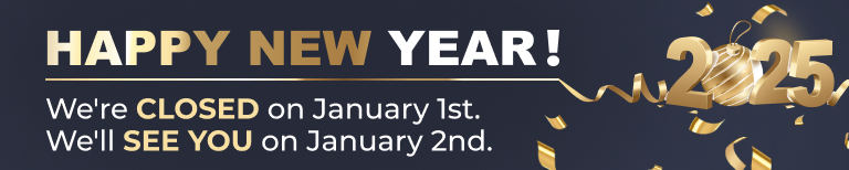 We're closed on January 1st. We'll see you on January 2nd | Honest-1 Auto Care Mooresville